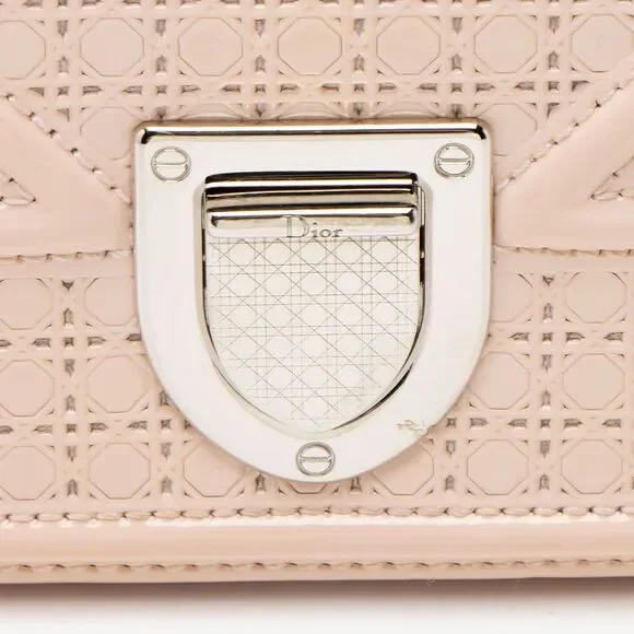 Dior Micro Cannage Patent Leather Diorama Small Shoulder Bag - Picture 10 of 16